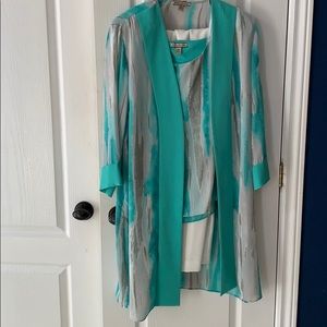 Three piece lightweight suit